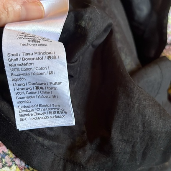 J.Crew X Liberty | Organic Cotton Daydream Smocked Dress Busy Izzy Medium 2022 - Picture 8 of 9